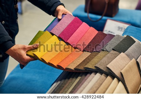 Choosing a fabric color