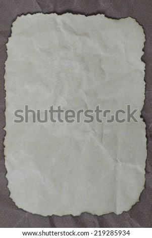 Grunge paper copy space on grey mussy paper background
