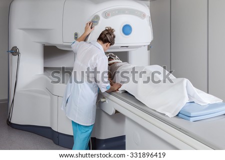 Computed tomography examination.