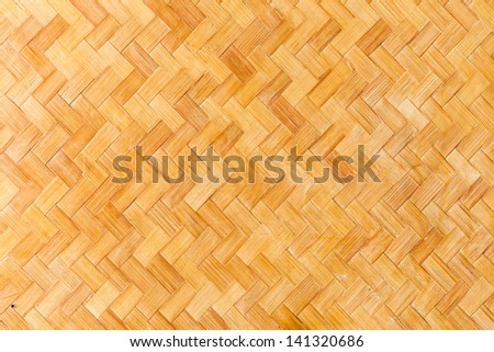 bamboo handicraft