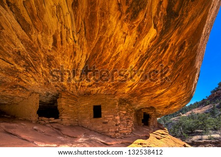House on Fire Anasazi Indian Ruin, Cedar Mesa, Utah