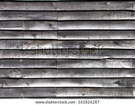 Old wood paneling