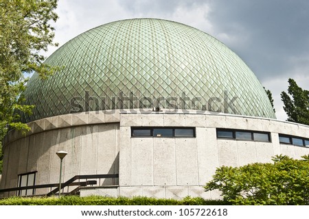 A Full View Of The Planetarium Of The Royal Observatory Of Belgium ...