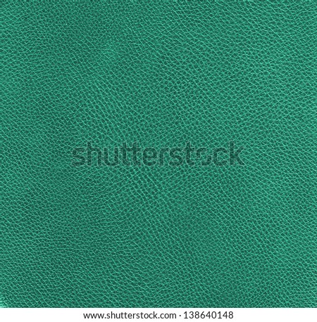 Green animal leather