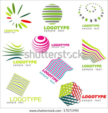 Logo Design Elements on Vector Logo   Design Elements   17071990   Shutterstock