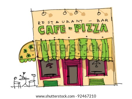 A Cartoon Cafe