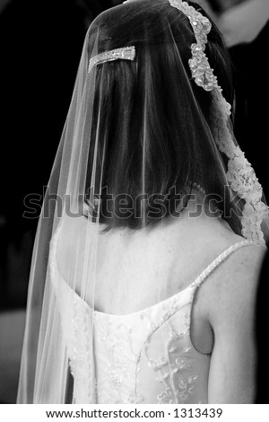 A bridal veil
