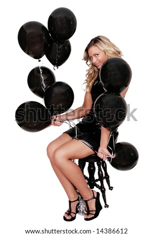 Free Birthday Balloons Clip Art. black birthday balloons