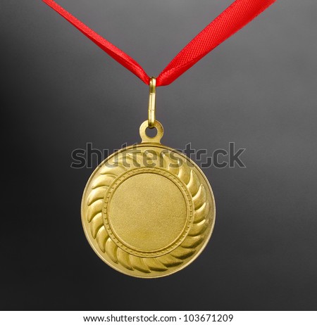 Gold Medal Background