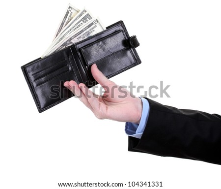 Hand Holding Wallet