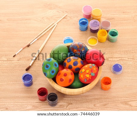 easter eggs pictures to color. stock photo : easter eggs,