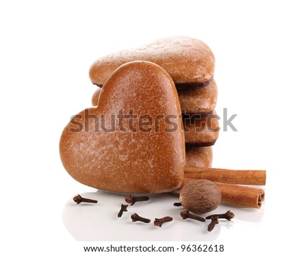 Cinnamon Heart Cookies