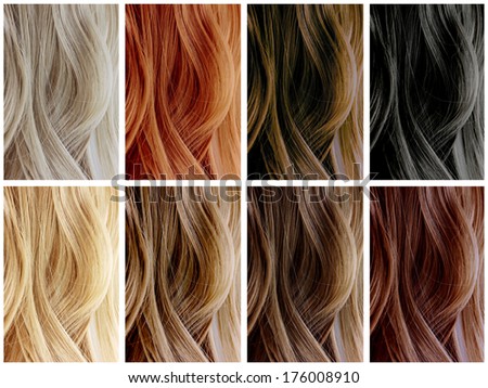 Hair Color Samples