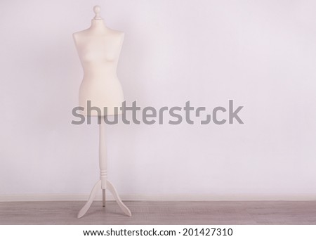 Mannequin in room