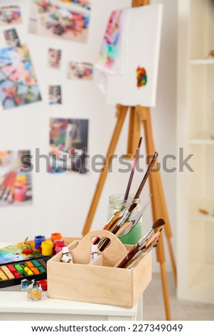 Professional art studio