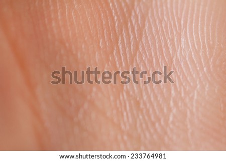 Human skin close up