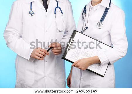 Doctors, close-up