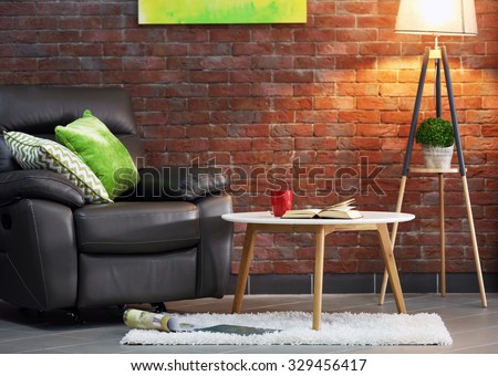 Modern living room interior