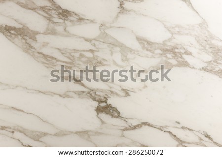 Carrara marble surface detail in horizontal format. Indoor