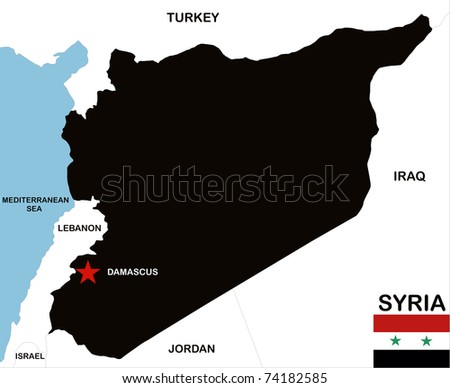 map of syria and lebanon. map of syria and lebanon. is