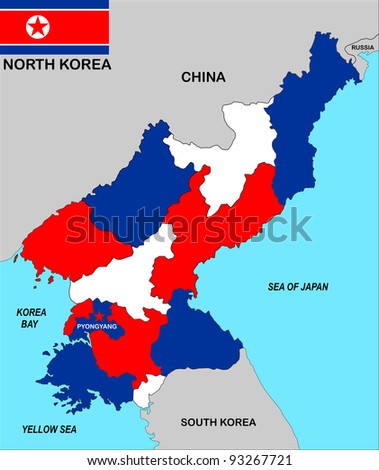 Korean Political Map