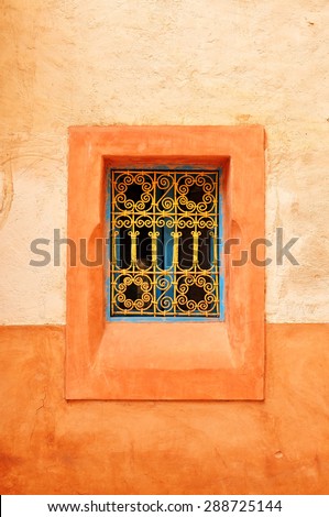 agadir city morocco medina landmark arab window detail