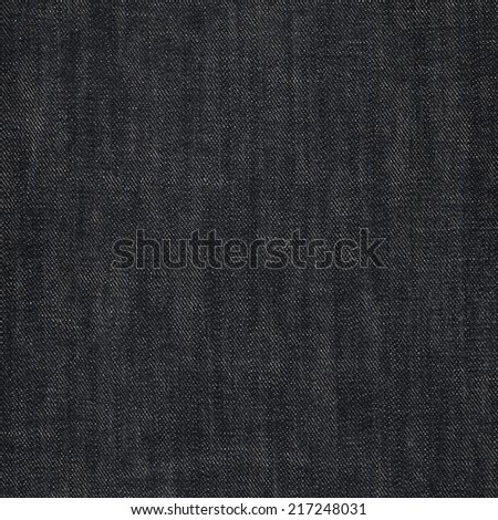 Black jeans denim cloth fragment as a background texture composition