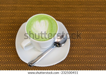 green tea - matcha green tea - smoothie green tea - matcha green tea latte - japanese style