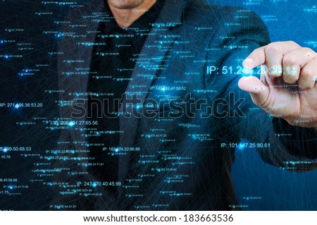 male picking node of network structure