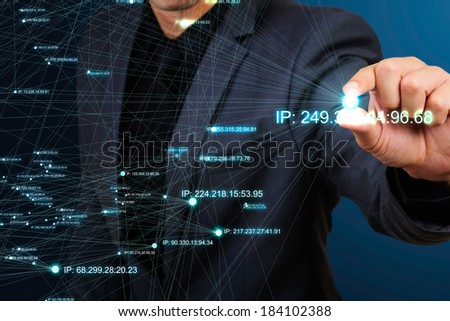 male picking node of network structure