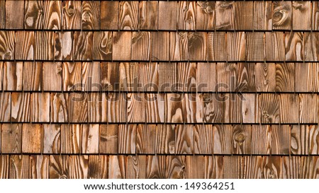Wood tile cladding texture, taken from an old windmill