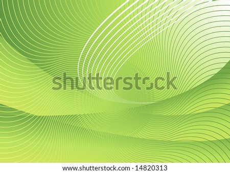 Abstract green hi-tech background. Vector in my portfolio