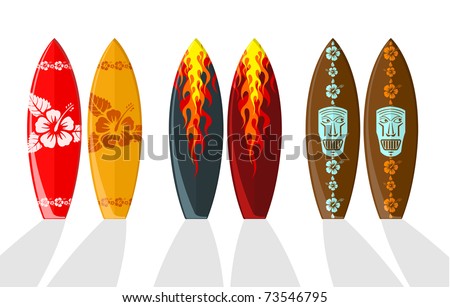 hawaiian surfboard designs