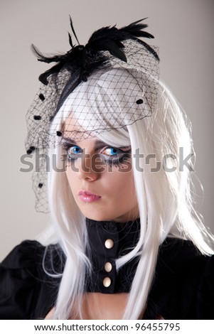 sexy gothic girl