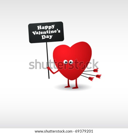 Funny Valentines  Cards  Friends on Stock Vector   Funny Valentine Card With Two Pink And Blue Rabbit With