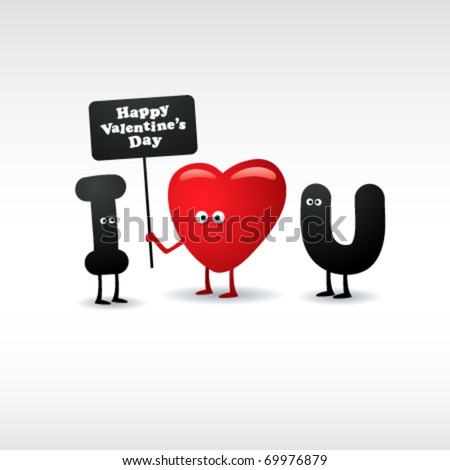 Funny Valentines  Cards on Funny Valentine S Day Card Stock Vector 69976879   Shutterstock