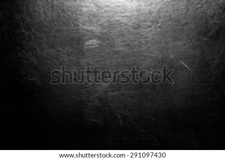 old vintage dark, black and white tone leather texture/skin/surface/pattern/background