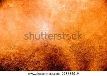 scared, haunted, vintage, grunge, old, aged copper cement background, texture