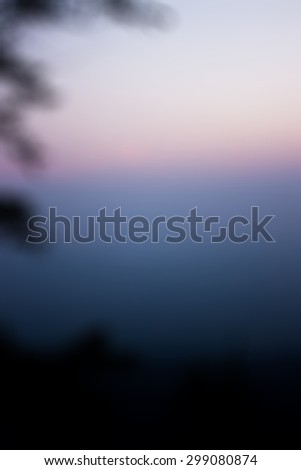 blurry view, out of focus view, out of eyes sight view with tree and sky natural, nature in the forest can be a background