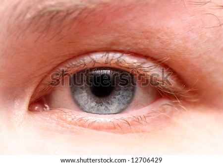 women eye close-up