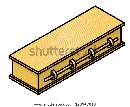 Simple Wooden Casket