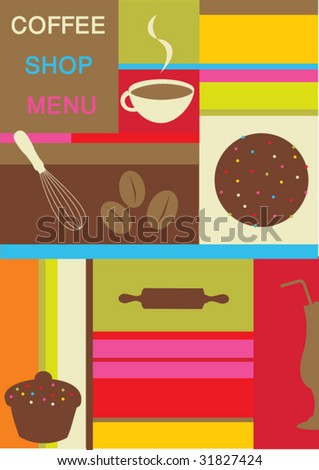 Coffee Shop Menu on Coffee Shop Menu Design Stock Vector 31827424   Shutterstock