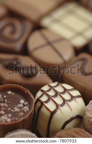 Selection of Belgium Chocolates