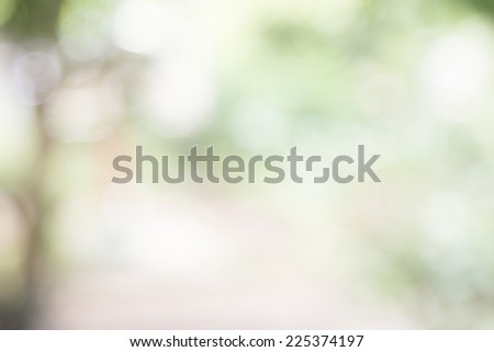 Green nature abstract background - bright and beautiful