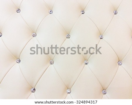 Cream Leather Sofa texture
