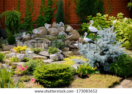 landscape design, garden decor