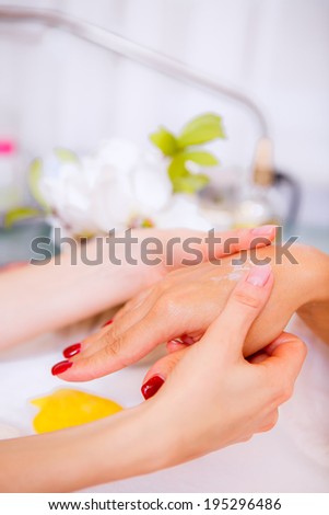 manicure. Beauty and Health