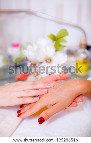 hands. hand care. beauty salon. Beauty and Health