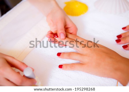 manicure. spa treatments for hands. Beauty and Health