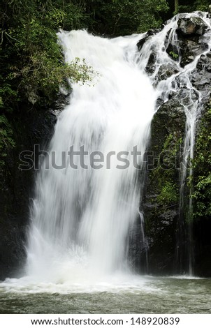 A kind of waterfall in Thailand national park